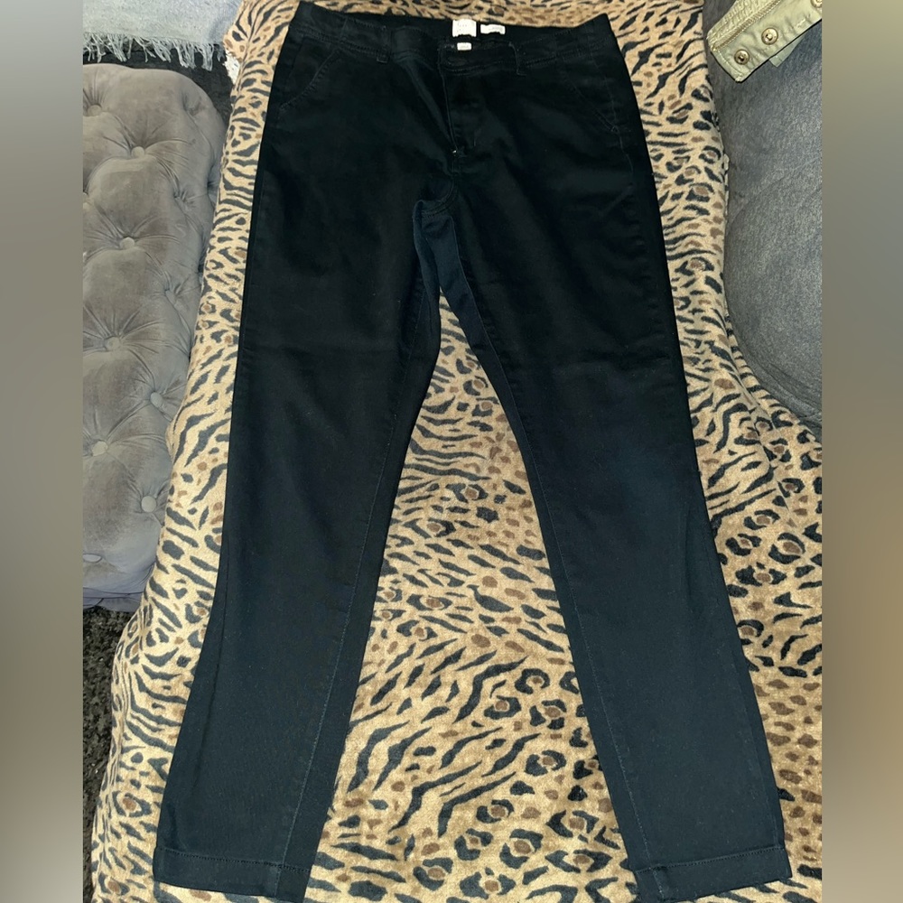 Black khakis